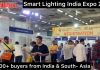Stylish Led Light for house, Office & Trading Personal at Smart Lighting India Expo 2023.