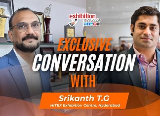 In conversation with Srikanth TG, Business Head of HITEX Exhibition Centre, Hyderabad