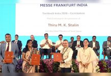 Messe Frankfurt India and Government of Tamil Nadu Sign MoU to Launch Techtextil India Summit in Coimbatore